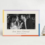 "Rainbow Stripe" - Holiday Cards in Rainbow by Blustery August - Front