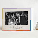 "Rainbow Stripe" - Holiday Cards in Rainbow by Blustery August - Folded Card