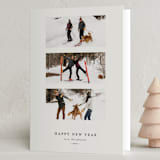 "Simply Collaged" - Holiday Cards in Mist by Stephanie Heinrich Godbout - Folded Card