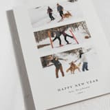 "Simply Collaged" - Holiday Cards in Mist by Stephanie Heinrich Godbout - Detail