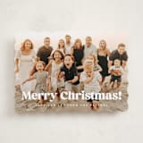 "here we go!" - Holiday Cards in Snow by Kristie Kern - Front