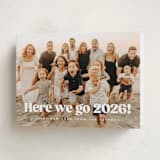 "here we go!" - Holiday Cards in Snow by Kristie Kern - Folded Card
