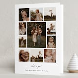 "m e m o r i e s" - Holiday Cards in Cloud by Sara Hicks Malone - Folded Card