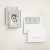 "Delicate botanical frame" - Holiday Cards in Wintermint by Lucrecia Caporale - Assembled