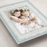 "Delicate botanical frame" - Holiday Cards in Wintermint by Lucrecia Caporale - Detail