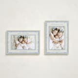 "Delicate botanical frame" - Holiday Cards in Blue Jay by Lucrecia Caporale - Photo Orientation Options