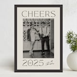 "Contemporary boldness" - Holiday Cards in Coal by Creo Study - Front