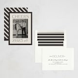 "Contemporary boldness" - Holiday Cards in Coal by Creo Study - Assembled