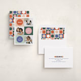 "Colorful" - Holiday Cards in Wreath by Kelly Watkins - Assembled