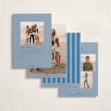 "Noted" - Holiday Cards in Juniper by Pixel and Hank - Back of Card Options