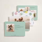 "Colorblock Confetti" - Holiday Cards in Confetti Cake by Robert and Stella - Back of Card Options