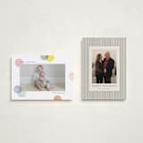 "Colorblock Confetti" - Holiday Cards in Confetti Cake by Robert and Stella - Photo Orientation Options