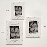 "Confetti Moment" - Holiday Cards in Ecru by Kercia Jane - Formats Available