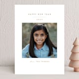 "Simple Beauty" - Holiday Cards in Toffee by Roopali - Front