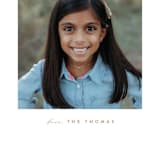 "Simple Beauty" - Holiday Cards in Toffee by Roopali - Detail