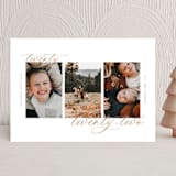 "Elegant" - Holiday Cards in Latte by Jula Paper Co. - Front
