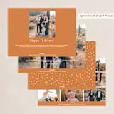 "Simply Cheers" - Holiday Cards in Cloud by Michelle Taylor - Back of Card Options