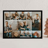 "Together" - Holiday Cards in Black Olive by Elky Ink - Front