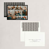 "Together" - Holiday Cards in Black Olive by Elky Ink - Assembled
