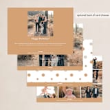 "Editorial" - Holiday Cards in Mist by Ashley Rosenbaum - Back of Card Options