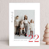 "abbreviate" - Holiday Cards in Snow by Summer Winkelman - Front