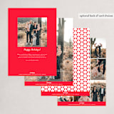 "abbreviate" - Holiday Cards in Snow by Summer Winkelman - Back of Card Options