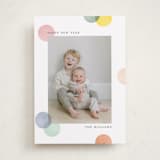 "Colorblock Confetti" - Holiday Cards in Confetti Cake by Robert and Stella - Front