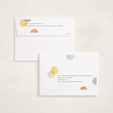 "Colorblock Confetti" - Holiday Cards in Confetti Cake by Robert and Stella - FREE Recipient Addressing