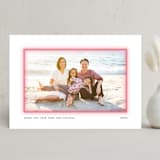 "Neon Frame" - Holiday Cards in Cherry by Liz Conley - Front