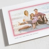 "Neon Frame" - Holiday Cards in Cherry by Liz Conley - Detail