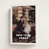 "New Year love" - Holiday Cards in Opal by Benita Crandall - Folded Card