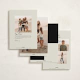 "Away We Go" - Holiday Cards in Latte by Helena Vitto - Back of Card Options