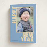 "Greetings frame" - Holiday Cards in Blue Jay by Creo Study - Folded Card