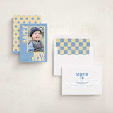 "Greetings frame" - Holiday Cards in Blue Jay by Creo Study - Assembled