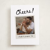"Snapshot" - Holiday Cards in Powder by Kamala Nahas - Front