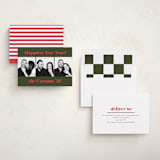 "Bold Italic" - Holiday Cards in Fir by Emily Sabol Goss - Assembled