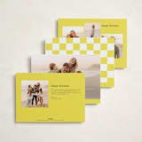 "memories x3" - Holiday Cards in Lemon by Kristen Knechtel - Back of Card Options