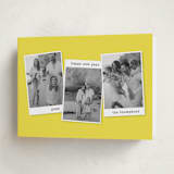 "memories x3" - Holiday Cards in Lemon by Kristen Knechtel - Folded Card