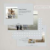 "Retro Photo Frame" - Holiday Cards in Cotton by Shannon Chen of Four Wet Feet Studio - Back of Card Options