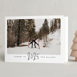 "Retro Photo Frame" - Holiday Cards in Cotton by Shannon Chen of Four Wet Feet Studio - Folded Card