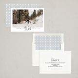 "Retro Photo Frame" - Holiday Cards in Cotton by Shannon Chen of Four Wet Feet Studio - Assembled