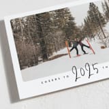 "Retro Photo Frame" - Holiday Cards in Cotton by Shannon Chen of Four Wet Feet Studio - Detail
