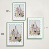 "Party Squiggle" - Holiday Cards in Spearmint by Blustery August - Formats Available