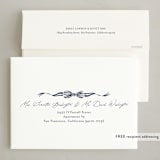 "Neddy" - Holiday Cards in Blue Spruce by Carrie ONeal - FREE Recipient Addressing
