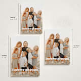 "here we go!" - Holiday Cards in Snow by Kristie Kern - Formats Available