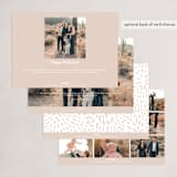 "Meza" - Holiday Cards in Cloud by Ashlee Townsend - Back of Card Options