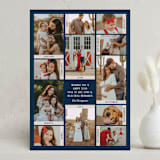 "A Year's Memories" - Holiday Cards in Midnight by Jenna Holcomb - Front
