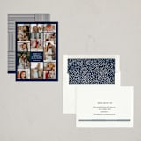"A Year's Memories" - Holiday Cards in Midnight by Jenna Holcomb - Assembled
