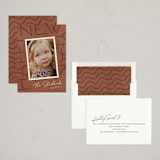 "Modern Angle" - Holiday Cards in Sienna by Hooray Creative - Assembled