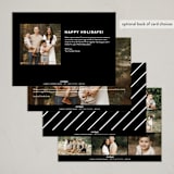 "Simple Impact" - Holiday Cards in Snow by Tiffany Taylor - Back of Card Options